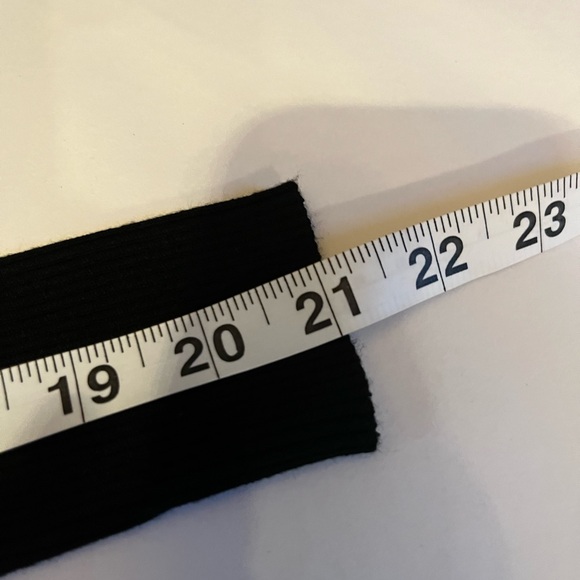 NWT All Saints size M Rea  Black Midi Dress with Long Sleeves - Picture 11 of 11